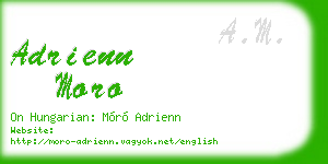 adrienn moro business card